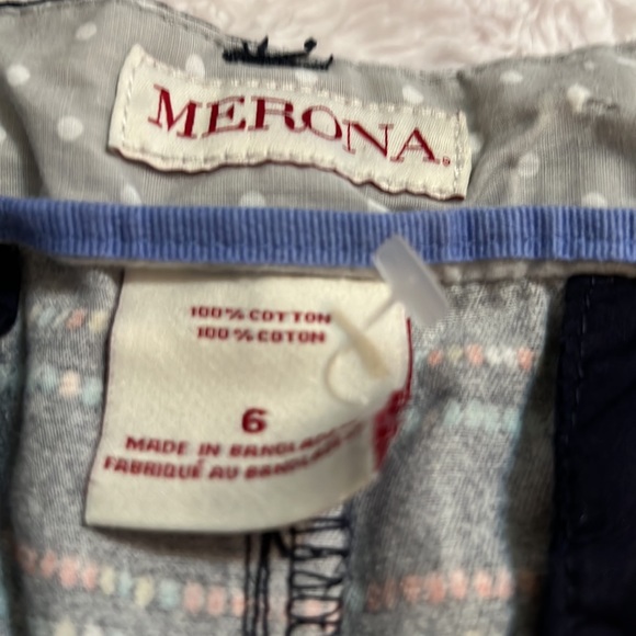 Lady’s multi color shorts size6 - Picture 6 of 6